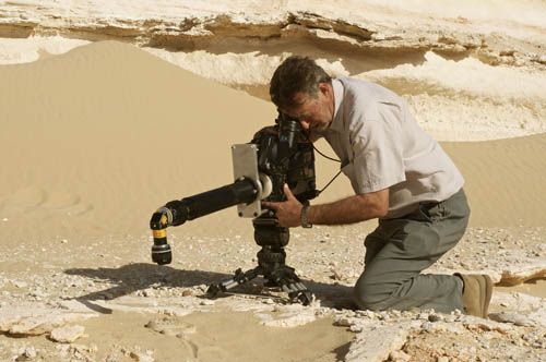February 2012 was spent in Qatar filming reptiles, plant stories, insects and time lapses in the desert for Rockwallaby Productions. Photo by Morne TerBlanche.